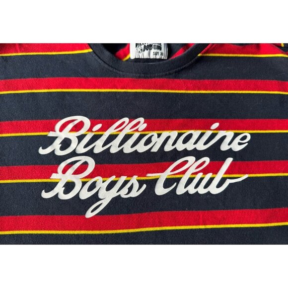 Billionaire Boys Club BBC Men's Sz XL Red Blue Yellow Striped Odyssee L/S Shirt - Picture 7 of 9